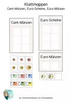 Vorschau - Fördermaterial/Inklusion - Klettmaterial Scheine Münzen - Deckblatt