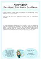 Vorschau - Fördermaterial/Inklusion - Klettmaterial Scheine Münzen - Seite 1