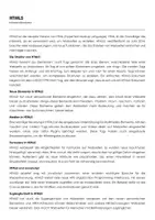 Vorschau - Arbeitsblätter - HTML5 (Infotext und Übungen) - Deckblatt