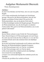 Vorschau - Arbeitsblätter - Mathematik Aufgaben Baumdiagramme - Seite 1