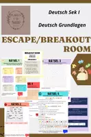 Vorschau - Spiele - Escape/Breakout Room - Deutsch Grundlagen - Deckblatt