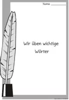 Vorschau - Arbeitsblätter - D: 200 wichtigsten Wörter, Lesetraining, Lesetempo - Seite 2
