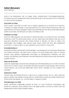 Vorschau - Arbeitsblätter - Safari (Browser) (Infotext und Übungen) - Deckblatt