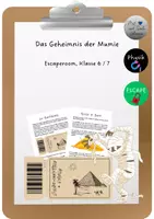 Vorschau - Spiele - Escape-Room: das Geheimnis der Mumie #silvesterknaller24 - Deckblatt