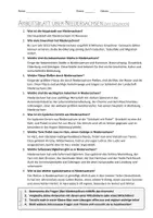 Vorschau - Arbeitsblätter - AB mit Fragen zum Thema "Niedersachsen" + Lösungsblatt + Mindmap + Infografik - Seite 3