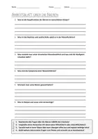 Vorschau - Arbeitsblätter - AB mit Fragen zum Thema "Nieren" + Lösungsblatt + Infografik - Deckblatt