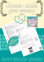 Vorschau - Stundenentwürfe - Listening exercise - Talking about yourself - Deckblatt
