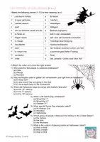 Vorschau - Stundenentwürfe - Viewing Activity - The history of Halloween (differenziertes Arbeitsblatt) - Seite 2
