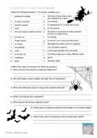 Vorschau - Stundenentwürfe - Viewing Activity - The history of Halloween (differenziertes Arbeitsblatt) - Seite 3
