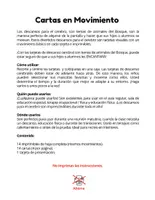 Vista previa - Tarjetas / Manipulativos - TARJETAS FORESTAL EN MOVIMIENTO - página 1
