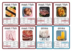 Aperçu - Apprentissages en autonomie - Bundle "Food and drinks" - 2 games - The British Fox - Page 3