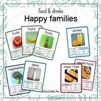 Aperçu - Apprentissages en autonomie - Food and Drinks - Happy Families - The British Fox - Page de couverture