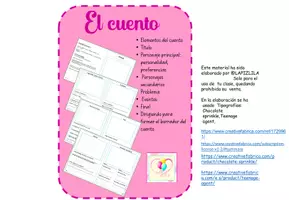 Vista previa - Unidades / Secuencias / Situaciones de Aprendizaje - ESCRIBO MI CUENTO LÁPIZ LILA - Portada