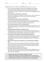 Vorschau - Arbeitsblätter - AB mit Fragen zum Thema "Nikolaus" + Lösungsblatt + Infografik - Seite 2