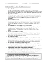 Vorschau - Arbeitsblätter - AB mit Fragen zum Thema "Noah" + Lösungsblatt + Infografik - Seite 2