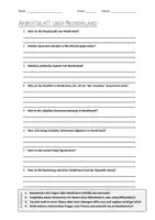 Vorschau - Arbeitsblätter - Lernposter + AB mit Fragen zum Thema "Nordirland" + Lösungsblatt + Infografik - Seite 1