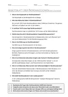Vorschau - Arbeitsblätter - AB mit Fragen zum Thema "Nordmazedonien" + Lösungsblatt - Seite 1
