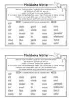 Vorschau - Arbeitsblätter - Lernwörterheft Funktionswörter (Grundwortschatz, Häufigkeitswortschatz) - Seite 2