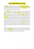 Vorschau - Arbeitsblätter - Inhaltsangabe "Der Zauberlehrling" - Lückentext - Seite 2