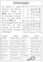 Vorschau - Arbeitsblätter - Mini - Lesespuren Mix - zweifach differenziert- Leseübungen für die 1. und 2. Klasse - Seite 1