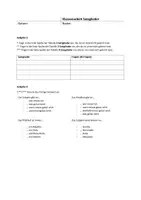 Vorschau - Klassenarbeiten - Klassenarbeit Satzglieder Klasse 6 Deutsch - Deckblatt