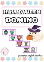 Vista previa - Juegos / Gamificación - HALLOWEEN DOMINO - Portada