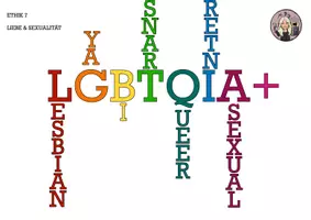 Vorschau - Arbeitsblätter - LGBTQIA+ Material Ethik - Liebe und Sexualität - Deckblatt
