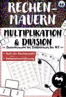 Vorschau - Arbeitsblätter - Rechenmauern | Multiplikation & Division | Zahlenraum bis 100 | Zweiermauern - Deckblatt