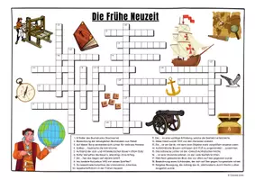 Vorschau - Quiz - Die Frühe Neuzeit (Kreuzworträtsel) - Seite 1