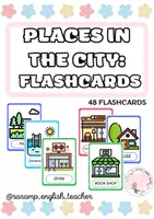 Vista previa - Juegos / Gamificación - PLACES IN THE CITY: FLASHCARDS - Portada