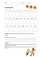 Vorschau - Arbeitsblätter - Geheimschrift - Buchstaben im Wort ergänzen - Seite 1