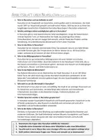 Vorschau - Arbeitsblätter - AB mit Fragen zum Thema "Nursultan" + Lösungsblatt - Seite 1