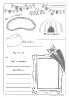 Vorschau - Arbeitsblätter - MY Circus kreatives Gestalten, Schreiben + Präsentation Grundschule Englisch - Seite 2