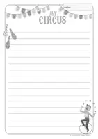 Vorschau - Arbeitsblätter - MY Circus kreatives Gestalten, Schreiben + Präsentation Grundschule Englisch - Seite 3