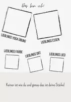 Vorschau - Mal- und Bastelvorlagen - Kinderyoga Tagebuch - Workbook - Seite 3