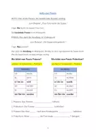 Vorschau - Arbeitsblätter - Vorgangspassiv und Zustandspassiv in Präsens und Präteritum - Deckblatt