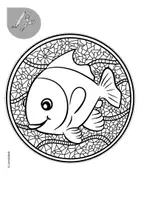 Vista previa - Manualidades / Dibujos para colorear - 17 Dibujos para colorear - Animales marinos - página 3