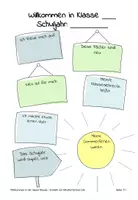 Vorschau - Arbeitsblätter - Willkommen in der neuen Klasse - Seite 1
