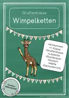 Vorschau - Anderer Materialtyp - Giraffenklasse - Wimpel / Wimpelketten - Deckblatt