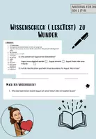 Vorschau - Test - Lesetest Wunder - Deckblatt
