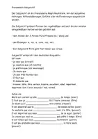 Vorschau - Arbeitsblätter - subjonctif Erklärung Aufgaben Lösung - Seite 2