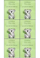 Vorschau - Mal- und Bastelvorlagen - Feriengruß Sommerferien Grundschule | Klassentier Koala / Koalaklasse - Seite 3