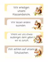 Vorschau - Poster - Klassenregeln für die Eichhörnchenklasse - Seite 3
