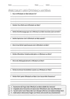 Vorschau - Arbeitsblätter - AB mit Fragen zum Thema "Offenbach am Main" + Lösungsblatt + Mindmap + Infografik - Deckblatt