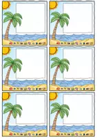 Vorschau - Mal- und Bastelvorlagen - Eistee - Geschenk / Ferienwünsche für die Sommerferien / Abschied - Seite 2