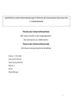 Vorschau - Stundenentwürfe - Die Germanen - Stundenentwurf im Sachunterricht - Deckblatt