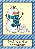 Vorschau - Bildkarten - Winter: Flash Cards / Bild- und Wortkarten (Englisch) - Seite 3
