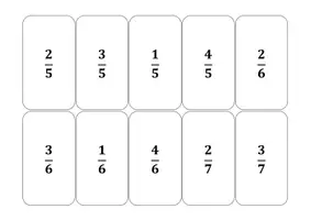 Vorschau - Spiele - Bruchrechenspiel - Anteile vom Ganzen - Aufbauniveau - Seite 1
