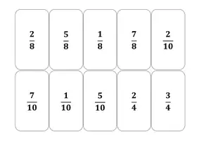 Vorschau - Spiele - Bruchrechenspiel - Anteile vom Ganzen - Aufbauniveau - Seite 2