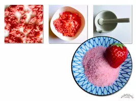 Vorschau - Mal- und Bastelvorlagen - ERDBEERZUCKER - Supereinfaches & schnelles Rezept (mit Bildanleitung auch für den Kindergarten); auch für rote, rosa Glasur - #Sommer #Nachhaltig #lecker #Backen #Erdbeere - Seite 3